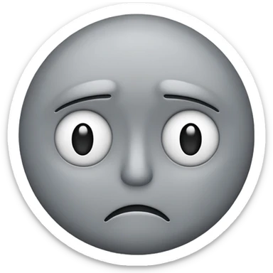 unhappy emoji overlapping another unhappy emoji sticker