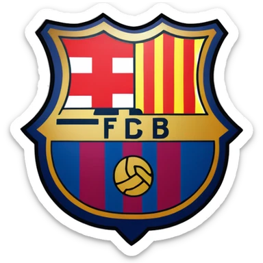 Escudo barça sticker