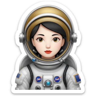 geisha astronault sticker