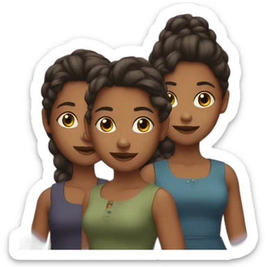 3 sisters sticker