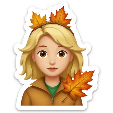 I love Autumn  sticker