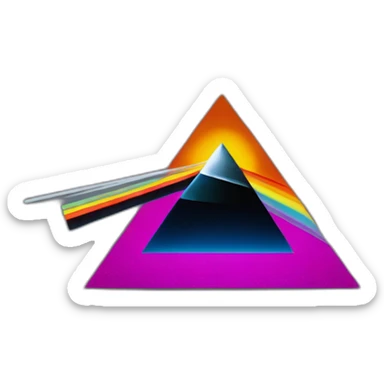 pink floyd dark side of the moon sticker