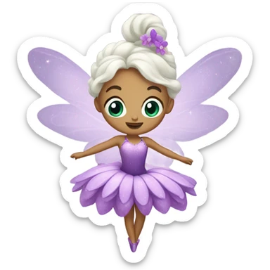 sugar plum fairy sticker