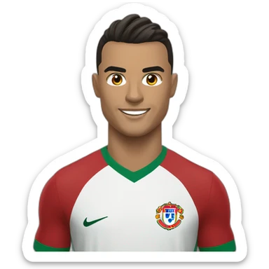 Ronaldo Portugal sticker