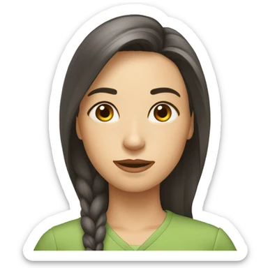 Дівчина ромашка sticker