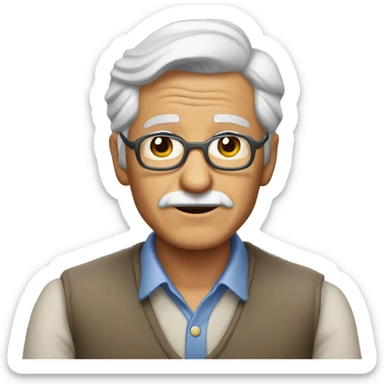 abuelo de ken sticker