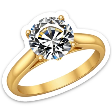 кольцо-солитер sticker