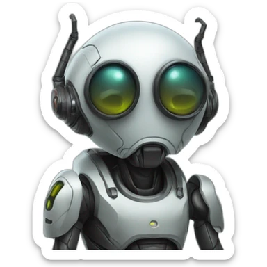 a sci-fi bug sticker