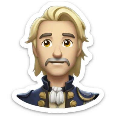 Sir roland from brawlhalla sticker