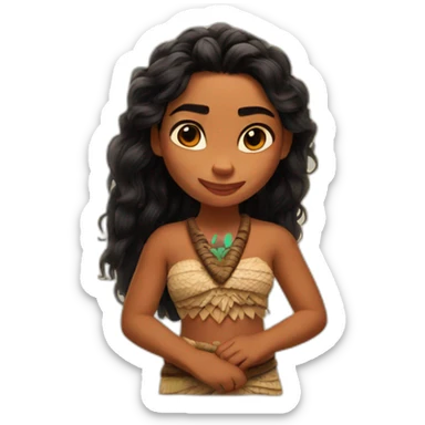 moana disney sticker