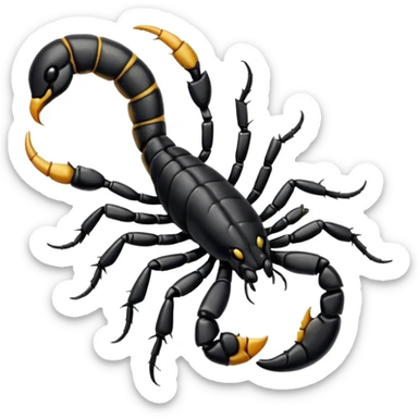 cute scorpion sticker
