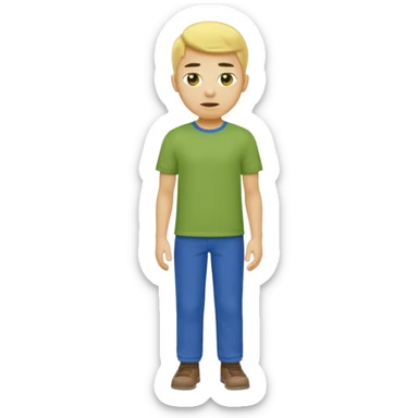 Make a roblox noob sticker