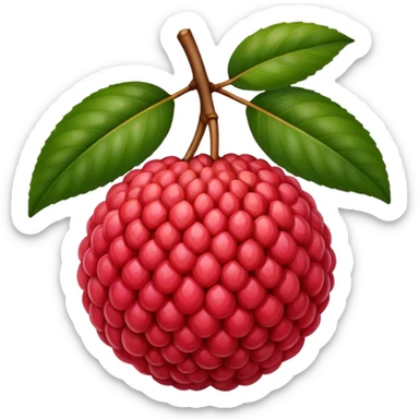 Lychee sticker