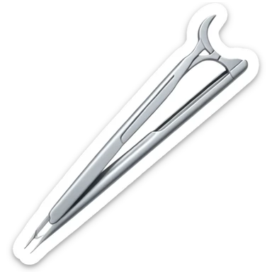 Tweezers sticker