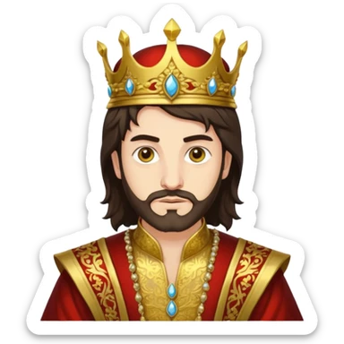 A turkish Sultan HE IS EXTREMELY INSANE AND CRAZY sticker