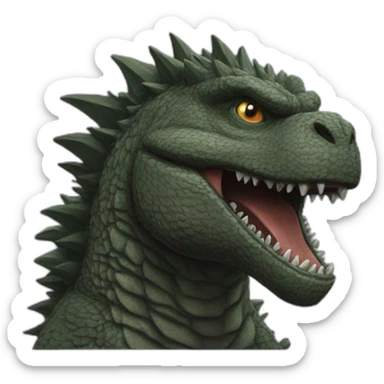 Godzilla Minus One sticker