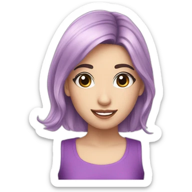 Violetta sticker