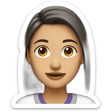 Syntia Mujer mestiza emprendedora sticker