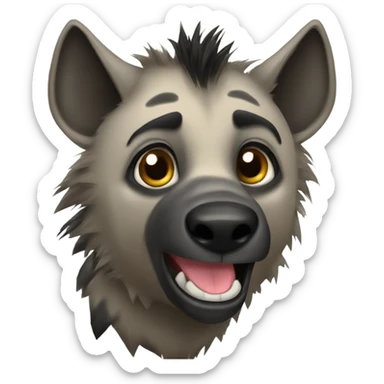 Chunie Hyena sticker