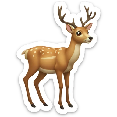 deer  sticker