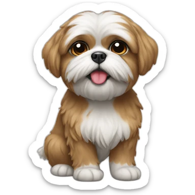 Shitzu sticker
