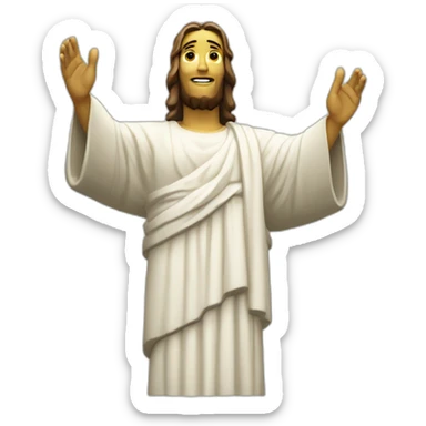 cristo redentor sticker