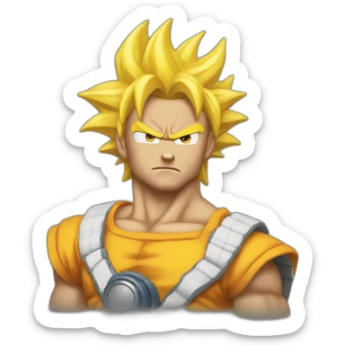 Super Sayan sticker