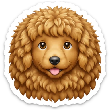 golden doodle  sticker
