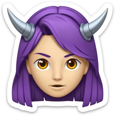 Hace la cara de el Eva 01 sticker