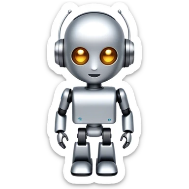 Marketing bot sticker