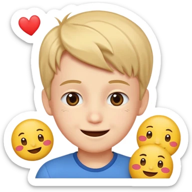 Romantic animated sticker boy from core
Cute emojis around 😗😏🥰😍😘😚
Fancy Persian text:
[نازنین هیچوقت ولت نمی‌کنم]
Soft animation, love style
 sticker