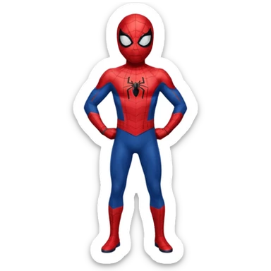 Человек паук марвел sticker