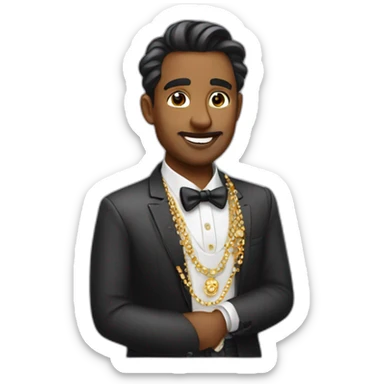 jewelry fancy man dealer sticker