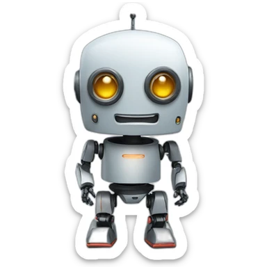 a Naughty robots sticker