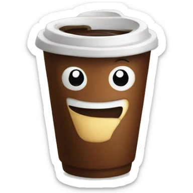 Coffe sticker