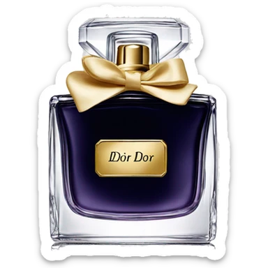 Dior parfume sticker