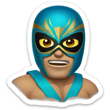 Luchador sticker