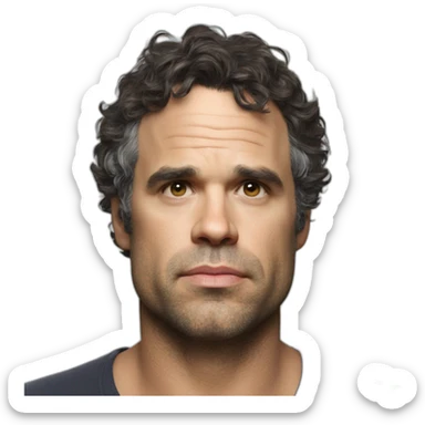 Mark Ruffalo serious sticker