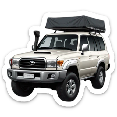 Toyota landcruiser 2023 sticker