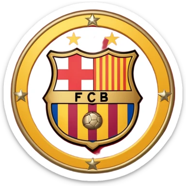 Barcelona clud Escudo sticker