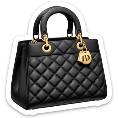 dior bag sticker