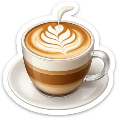 Latte  sticker