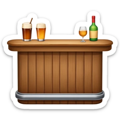 an emoji of a bar sticker