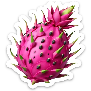 Dragon fruit emoj sticker