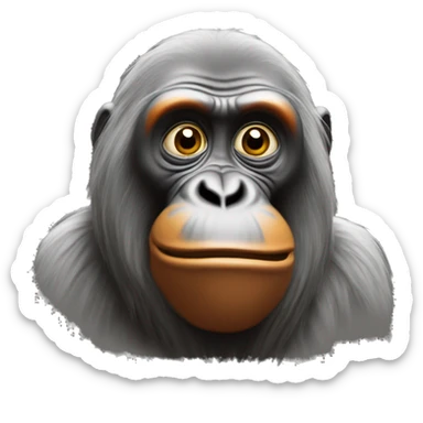 Sibainu Orang  sticker