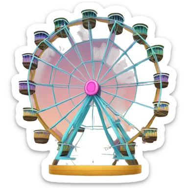 ferris wheel  sticker