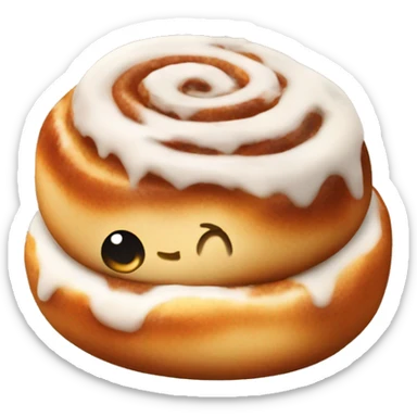 Cinnamon roll sticker