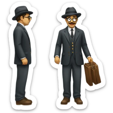 pessoa rodando sticker