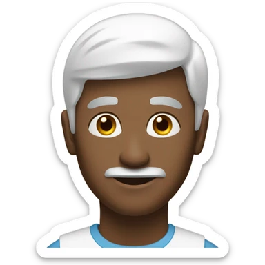 Je veux un homme blanc, qui est kinésithérapeute  sticker