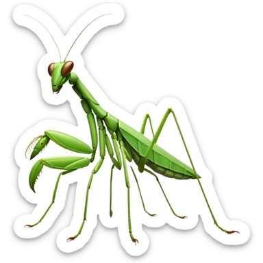 Praying Mantis sticker